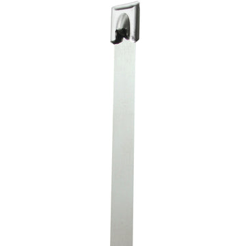 Packrift's 27" stainless steel cable ties deliver heavy-duty bundling and securing for the harshest outdoor and industrial environments. Built from 150# stainless steel with a self-locking head design, these tamperproof ties resist corrosion and maintain integrity in salt spray, moisture, and temperature extremes. Order by the case (100 ties) for consistent cost-per-unit savings across hospital, automotive, food processing, and outdoor packaging operations.
