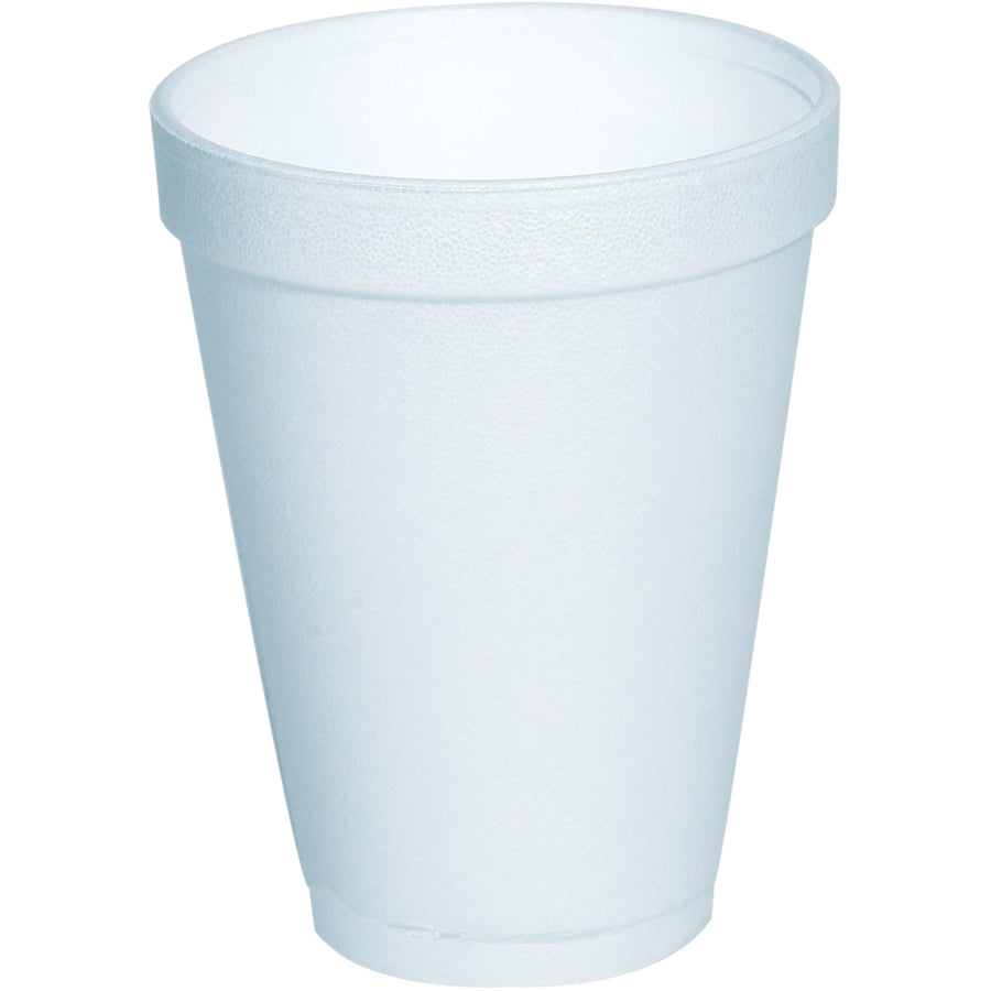 Professional-grade 16 oz foam cups deliver superior thermal insulation to keep beverages at optimal temperature while protecting user hands from heat. White polystyrene construction provides lightweight durability. Bulk case of 1,000 cups eliminates washing cycles and reduces breakroom supply costs.