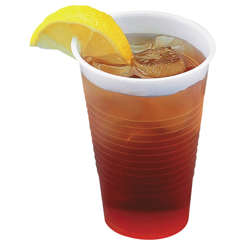 Stock your operation with 2,500 rigid, translucent plastic cold cups (5 oz). These durable, clear disposable cups measure 2 7/8