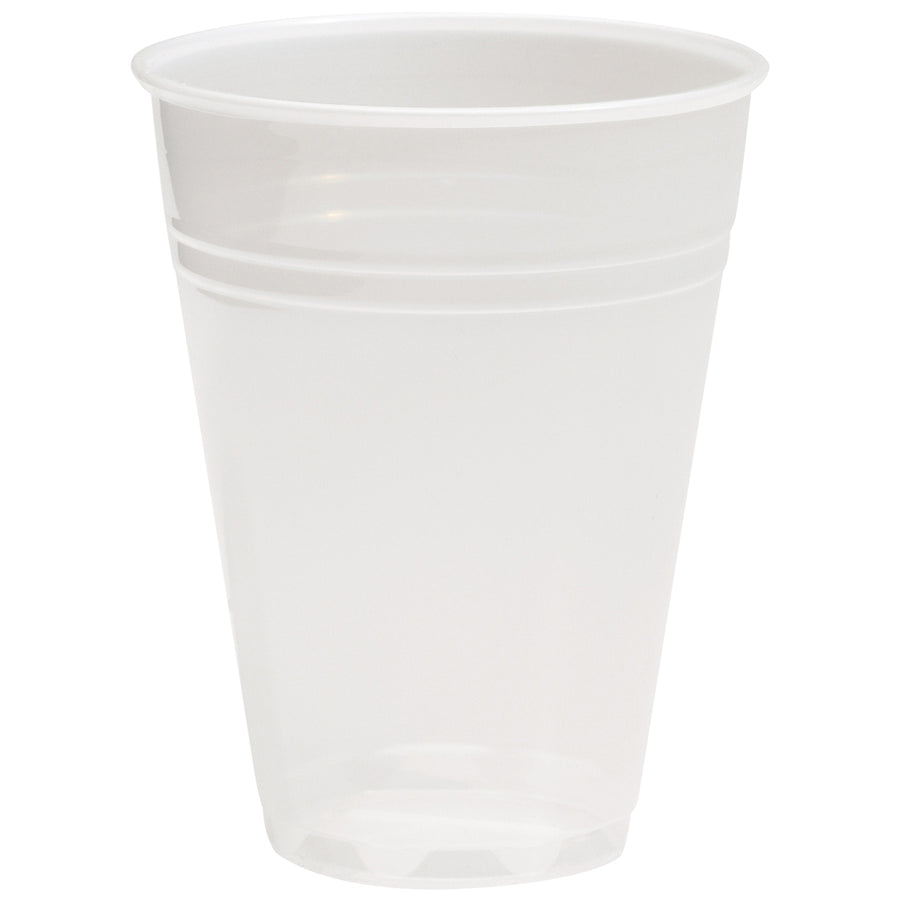 Cost-effective 7 oz clear plastic cold cups built for durability and repeated use. Rigid construction holds cold beverages reliably. 2,500 cups per case (25 sleeves  100 cups) ready to ship for your food service operation.