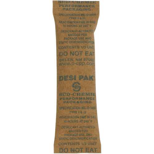 Protect high-value shipments from moisture and corrosion damage with these activated clay desiccant kraft bags. Each compact 1