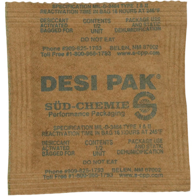 3x3 Kraft Clay Desiccant Bags - Moisture Protection, 550 Count