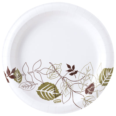 Dixie 9" heavyweight paper plates deliver superior strength and grease resistance with patented Soak-Proof Shield¬Æ technology. Each case contains 500 microwave-safe white plates designed to handle heavy foods without bending or leaking. Ideal for food service operations, catering, and high-volume dining requiring reliable, durable disposable dinnerware.