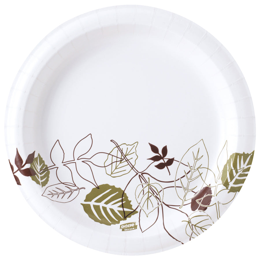 Dixie 9" heavyweight paper plates deliver superior strength and grease resistance with patented Soak-Proof Shield¬Æ technology. Each case contains 500 microwave-safe white plates designed to handle heavy foods without bending or leaking. Ideal for food service operations, catering, and high-volume dining requiring reliable, durable disposable dinnerware.