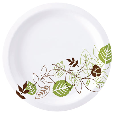 Dixie¬Æ heavyweight paper plates deliver industrial-strength durability for high-volume food service operations. Patented Soak-Proof Shield¬Æ prevents grease seepage while microwave-safe construction handles hot and cold foods. Case of 500 plates (10.25" diameter, white) provides bulk value for restaurants, catering, and institutional kitchens.