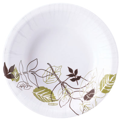 Dixie's patented heavyweight paper bowls deliver extra strength for demanding food service operations. The exclusive Soak-Proof Shield¬Æ prevents grease seepage, while microwavable construction ensures versatility. Pack of 500 bowls per case provides excellent cost-efficiency for restaurants, catering, and commercial dining.
