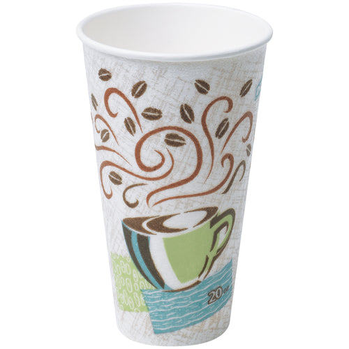 Dixie¬Æ PerfecTouch¬Æ Insulated Paper Cups deliver patented thermal insulation in 20 oz size, eliminating costly double-cupping and sleeve expenses. The non-slip surface provides superior hand protection from extreme heat and cold while reducing waste and labor costs. Available in bulk case of 500 units for maximum efficiency.