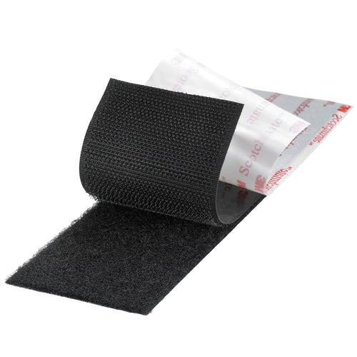 1 in x 150 ft Black Nylon Hook & Loop Fastener Tape 1-Pack DK3M156