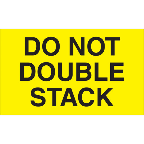 Prevent costly shipping damage with high-visibility Do Not Double Stack labels recognized across multiple countries. These 3