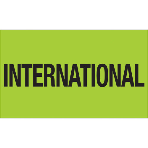 Meet international compliance standards with these highly visible 3x5