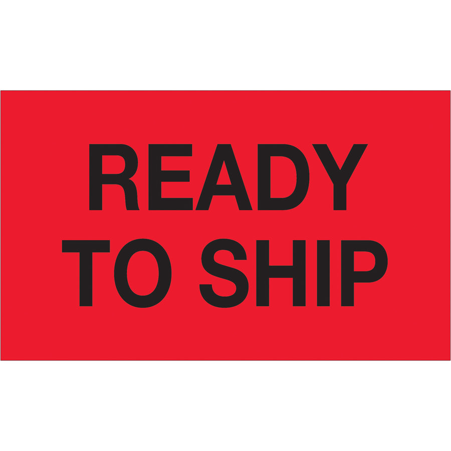 Maximize shipment visibility and sorting efficiency with DL1172 fluorescent red production labels. These 3" x 5" semi-gloss labels deliver high-contrast readability across warehouse and sorting environments. Sold as a 500-label roll and compatible with tabletop and wall-mount dispensers for streamlined application.