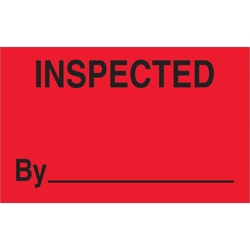 Increase visibility and compliance in your supply chain operations with these high-contrast fluorescent red 