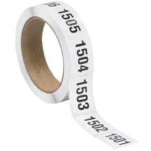 1x1.5 Consecutive Numbered Labels 1501-2000
