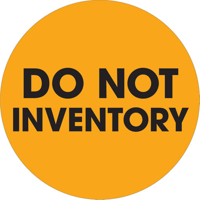 High-visibility 2" diameter circle labels designed for immediate recognition in busy warehouse environments. Printed on high-gloss paper for durability and clarity. Each roll contains 500 labels–enough for comprehensive inventory control and compliance tracking across your operation.