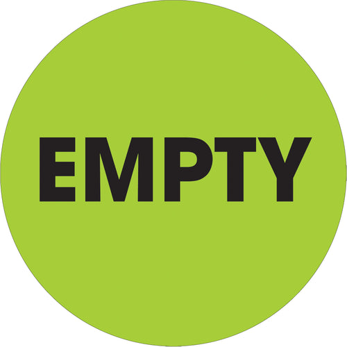 High-visibility fluorescent green circle labels in 2