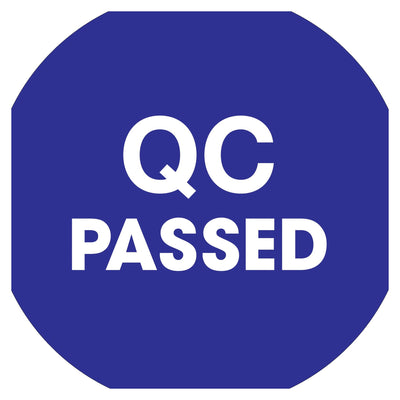 1 in Blue Circle QC Passed Paper Labels 500/Roll DL1258 - alias listing