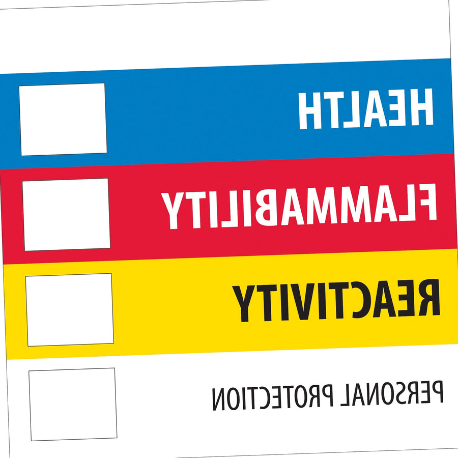4x4 DOT Hazmat Labels 500/Roll DL1286 - alias listing