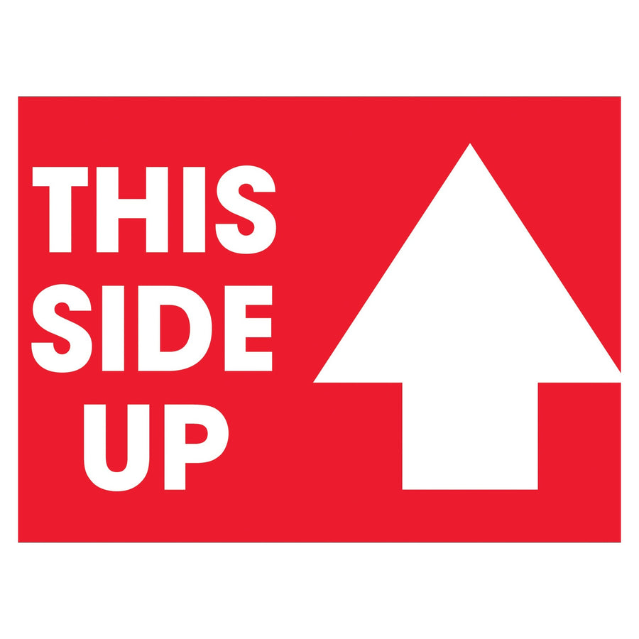 2x3 This Side Up Shipping Labels 500/Roll DL1307 - alias listing