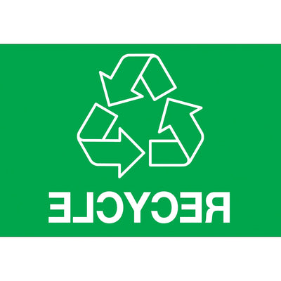 2x3 Green Recycle Labels High Gloss Paper 500/Roll DL1312 - alias listing