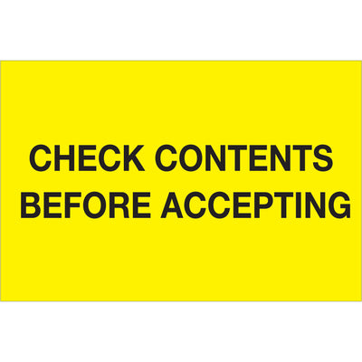 Internationally recognized 4x6" fluorescent yellow pallet protection labels printed on semi-gloss coated paper for maximum visibility and durability. Each roll contains 500 labels, ensuring compliance across multiple shipping jurisdictions. Pair with our tabletop or wall-mount dispensers for efficient warehouse operations.