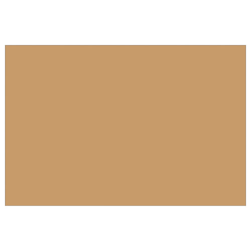 2x3 Kraft Paper Block Out Labels 500/Roll DL1382K - alias listing