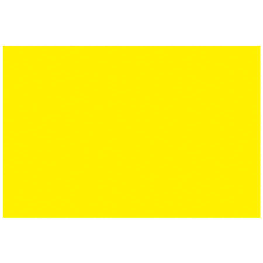 High-visibility 2x3" fluorescent yellow removable labels designed for warehouse and shipping room organization. Each roll contains 500 labels that adhere to multiple surfaces and remove cleanly without residue. Perfect for rack labeling, inventory coding, and temporary item identification.