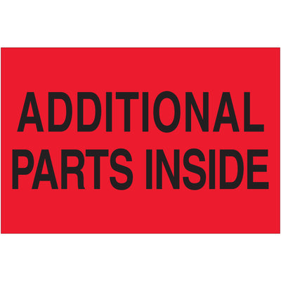 Internationally compliant 2x3" fluorescent red labels for special handling shipments. Printed on high-gloss paper for superior durability and visibility. Sold as rolls of 500 with compatible tabletop and wall-mount dispensers available.