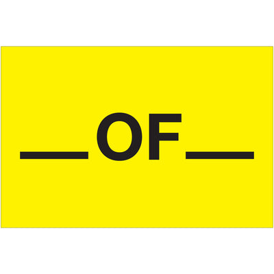 Globally recognized fluorescent yellow special handling labels designed for international shipping compliance. 2" x 3" high-gloss paper labels on a convenient 500-label roll. Ensure cargo visibility and regulatory adherence across multiple countries with Packrift's certified shipping label solution.