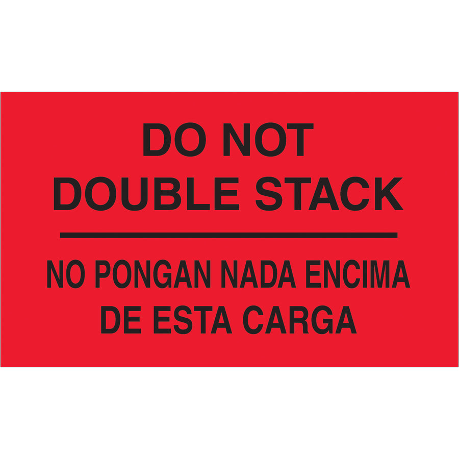 Stop cargo damage with high-visibility bilingual special handling labels. These 3x5" fluorescent red labels with white text meet international shipping standards and grab handler attention instantly. Semi-gloss coated paper resists smudging through distribution‚500 labels per roll, dispenser-ready.