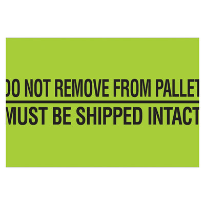 2x5 Fluorescent Green Pallet Labels 500/Roll DL3173 - alias listing