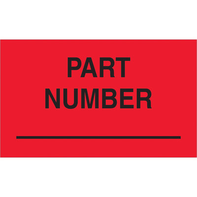 Maximize carton visibility in high-volume shipping operations with these 3x5" fluorescent red labels printed on durable semi-gloss coated paper. Each roll contains 500 pre-cut labels ready for immediate use. Compatible with Packrift table-top and wall-mount label dispensers for streamlined application in any warehouse or distribution center.