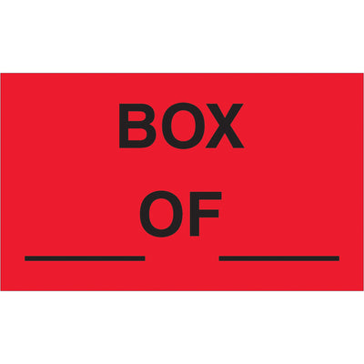 Maximize supply chain visibility with these 3" x 5" fluorescent red production labels printed on durable semi-gloss coated paper. Each roll contains 500 labels‚ideal for carton marking, box sequencing, and lot tracking in warehouse and logistics operations. Compatible with popular tabletop and wall-mount dispensers for streamlined application.