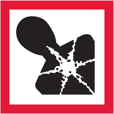 Ensure DOT compliance with these 1"x1" health hazard pictogram labels printed on semi-gloss coated paper for superior durability and visibility. Each roll contains 500 pre-printed labels with appropriate identification numbers, eliminating manual marking errors and reducing compliance risk. Pair with Packrift's tabletop or wall-mount dispensers (SL9506, SL9512, SL9518, LDM300, LDM450, LDM850, LDM1250) for streamlined warehouse labeling workflows.