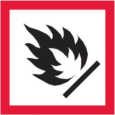 Ensure hazmat compliance with DOT-approved 1" x 1" flame pictogram labels printed on semi-gloss coated paper. Each roll contains 500 labels with pre-printed identification numbers for immediate application to vehicles and packaging. Compatible with tabletop and wall-mount dispensers for streamlined warehouse operations.