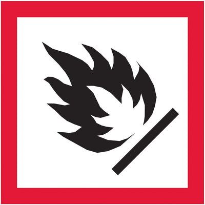 Mark hazardous material shipments with DOT-compliant flame pictogram labels that meet international shipping regulations. These 2x2" semi-gloss coated paper labels come in rolls of 500 with pre-printed identification numbers for immediate compliance. Compatible with tabletop and wall-mount dispensers for high-volume operations.