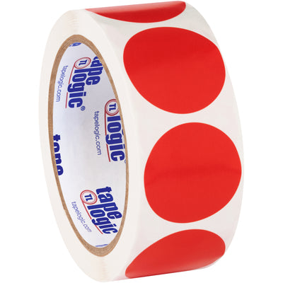Color-coded red circle inventory labels deliver instant visual identification in high-volume logistics environments. 1.5" diameter paper labels, 500 per roll–compatible with tabletop and wall-mount dispensers (SL9506, SL9512, SL9518, LDM300, LDM450, LDM850, LDM1250). Write directly with pen or marker for fast SKU marking and compliance documentation.