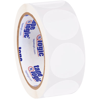 Quickly identify and track inventory with these 1.5" diameter white circle labels. Easy-to-write paper construction works with pens, markers, and industrial labeling systems. Each roll contains 500 labels‚ideal for warehouses, distribution centers, and manufacturing facilities managing high-volume SKU tracking.