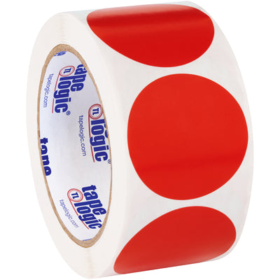 Quickly identify critical inventory and stock items with 2" diameter red circle labels. Highly visible paper labels write easily with pen or marker and ship in convenient 500-count rolls. Compatible with our full line of tabletop and wall-mount label dispensers for maximum workplace efficiency.