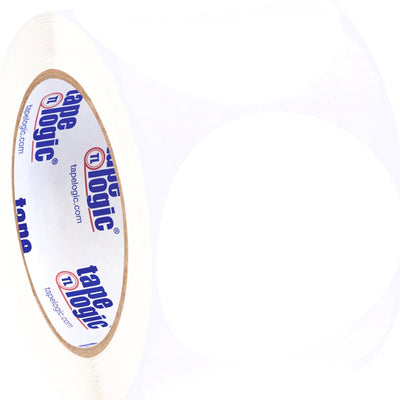 3 in White Paper Circle Inventory Labels 500/Roll DL614E - alias listing