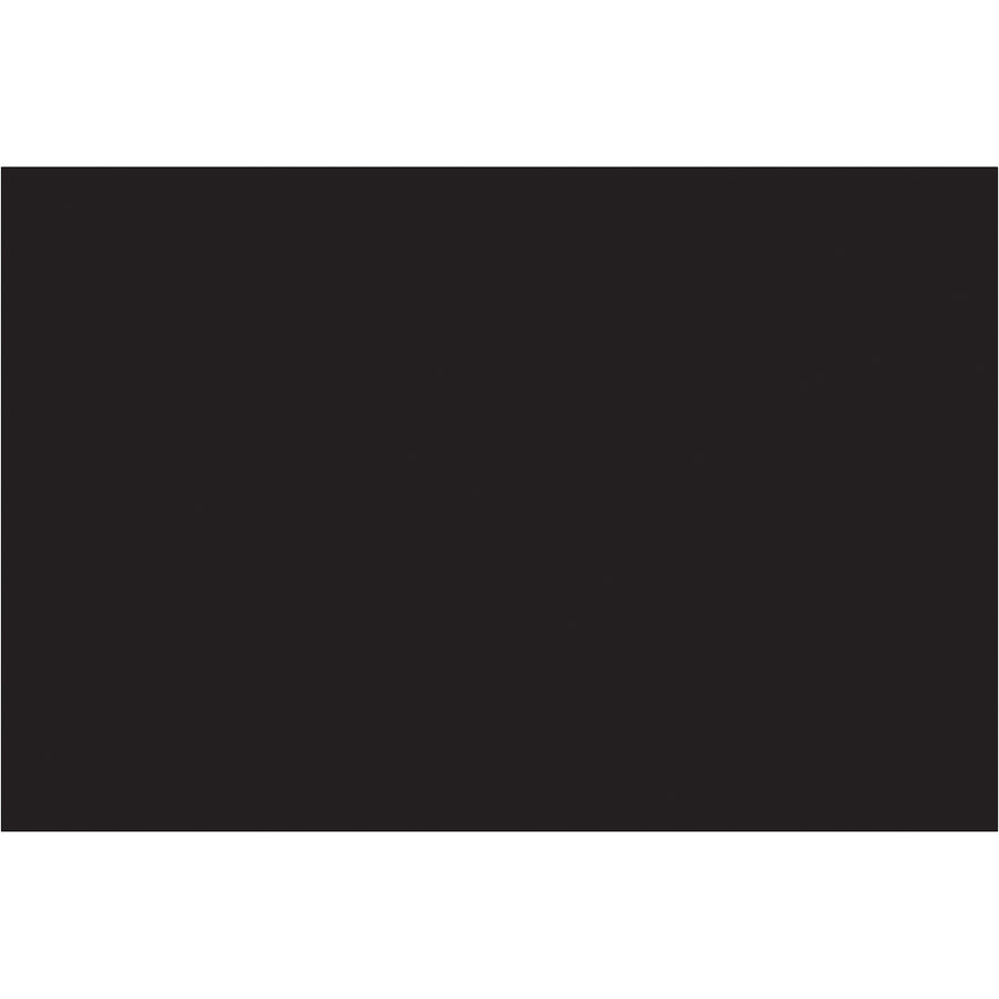 Black rectangle inventory labels sized 2" x 3" with 500 labels per roll. Smooth paper surface accepts pen and marker marking without smudging or fading. Works seamlessly with Packrift tabletop and wall-mount label dispensers for organized warehouse and shipping operations.