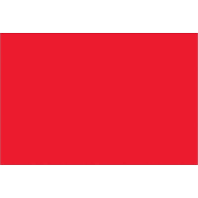 Fluorescent red rectangle inventory labels deliver maximum visibility in fast-paced warehouse environments. Each 2x3 inch label is written on with pen or marker and ships 500 per roll. Pair with compatible tabletop or wall-mount dispensers for organized labeling workflows.