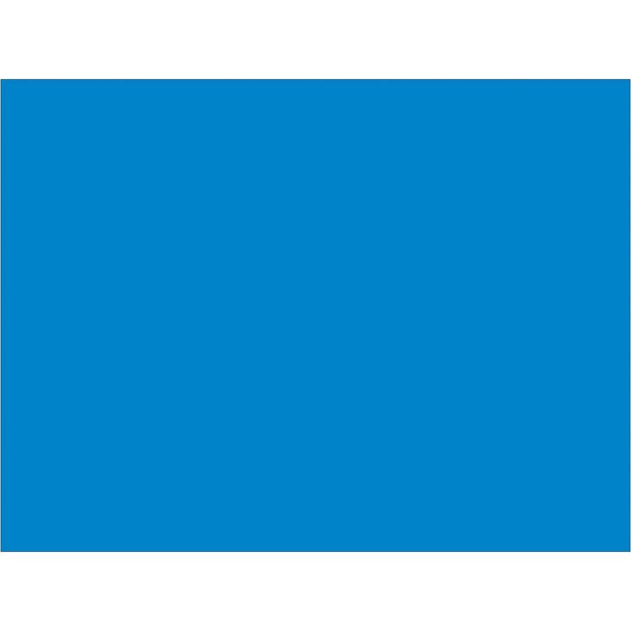 Organize shipments and inventory with professional 3x4" light blue rectangle labels. Each roll contains 500 write-on paper labels that work with pen, marker, and standard label dispensers. Speed up warehouse workflows and improve package visibility with color-coded inventory management.