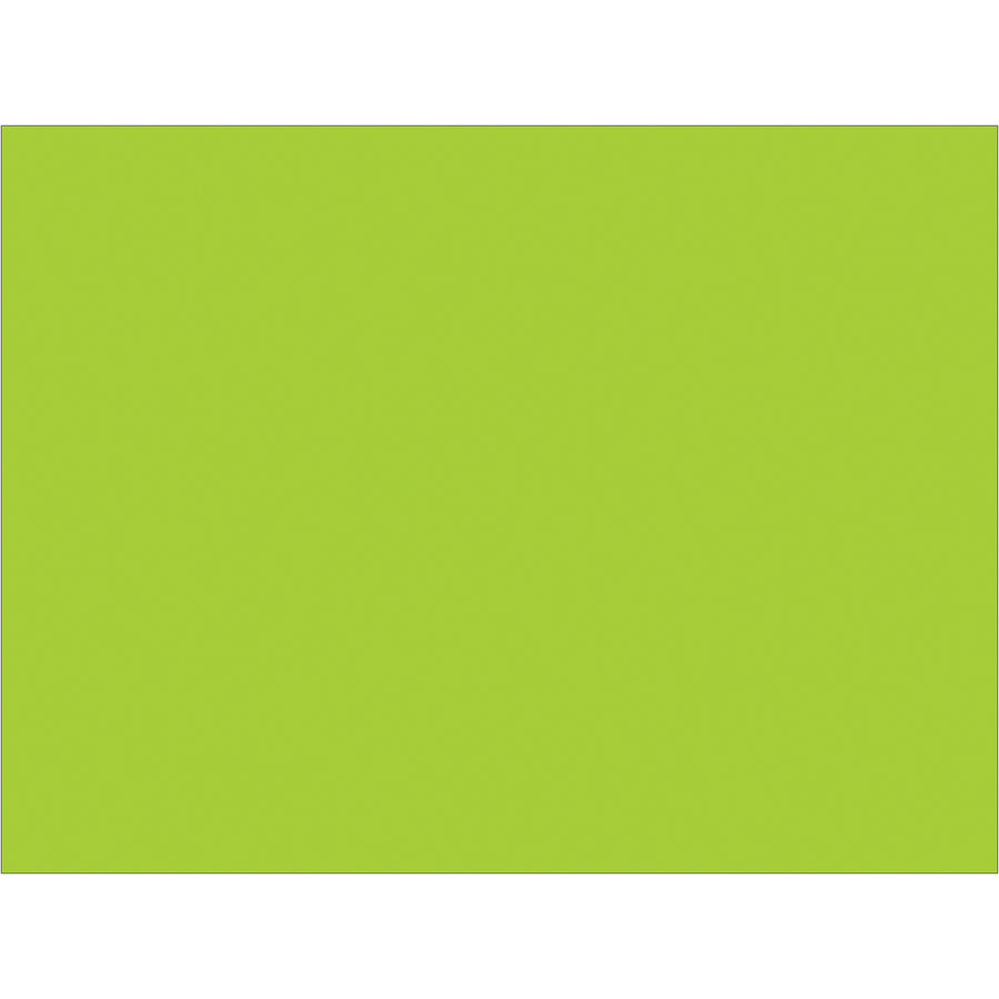 High-visibility fluorescent green rectangle inventory labels sized 3" x 4" on a convenient 500-label roll. Pen and marker-friendly paper material ensures clear, legible marking for warehouse and logistics operations. Compatible with our table top and wall-mount label dispensers for organized, efficient inventory management.
