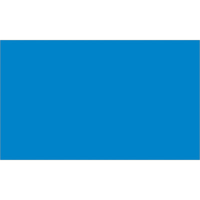 Streamline your warehouse inventory system with 3x5 light blue rectangle labels printed on durable paper. Each roll contains 500 pre-cut labels with a smooth, pen-friendly surface for quick handwritten identification. Compatible with tabletop and wall-mount dispensers for flexible workplace organization.