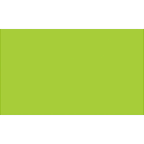 Maximize warehouse visibility with bright fluorescent green rectangle labels sized 3