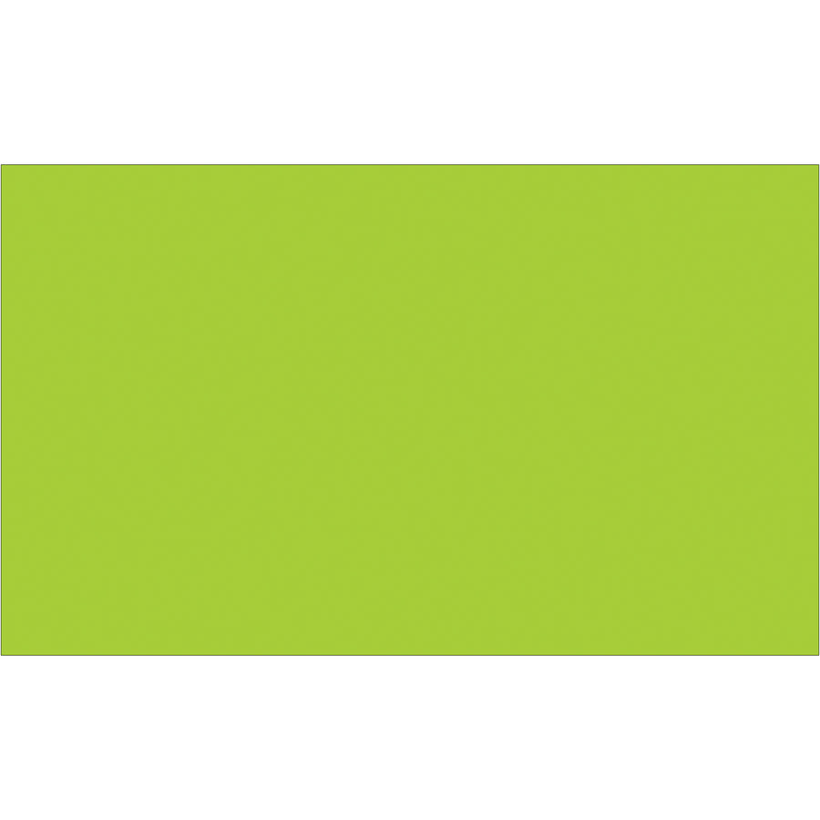 Maximize warehouse visibility with bright fluorescent green rectangle labels sized 3" x 5" on durable paper stock. Each roll contains 500 labels ready for immediate pen or marker application. Pair with Packrift's tabletop or wall-mount label dispensers for seamless inventory tracking workflows.