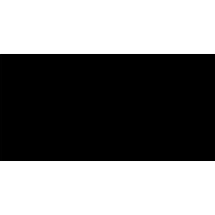 Professional 3" x 6" black inventory rectangle labels designed for shipping coordinators and warehouse teams. Write-on paper material accepts pen and marker easily. 250 labels per roll for cost-effective stock rotation and asset tracking.