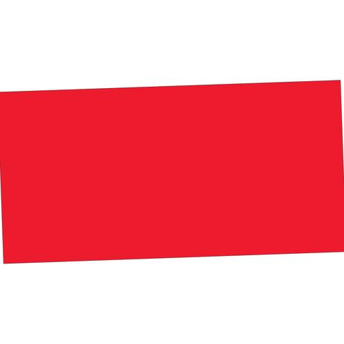 3x6 Fluorescent Red Inventory Rectangle Labels 250/Roll DL633G - alias listing