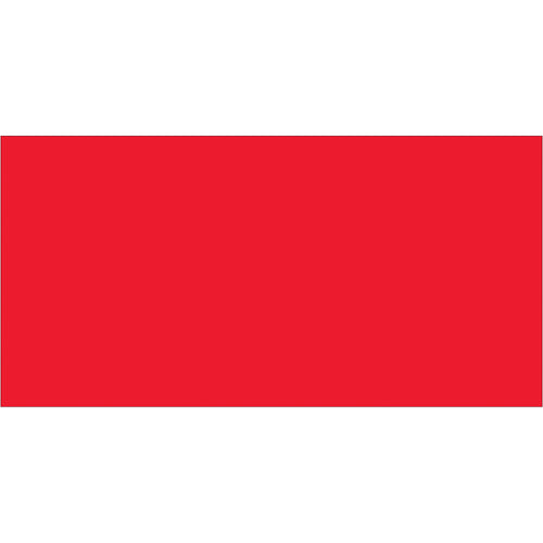 Maximize inventory visibility with vibrant fluorescent red rectangle labels sized 3