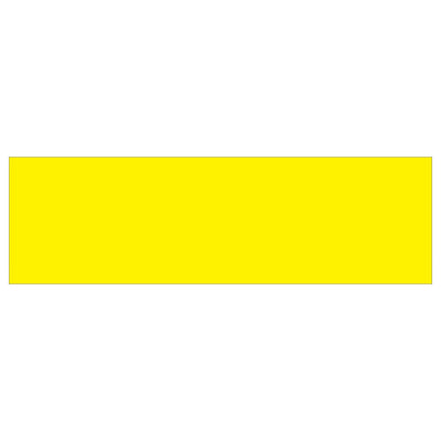 3x10 Fluorescent Yellow Rectangle Inventory Labels 250/Roll DL634L - alias listing